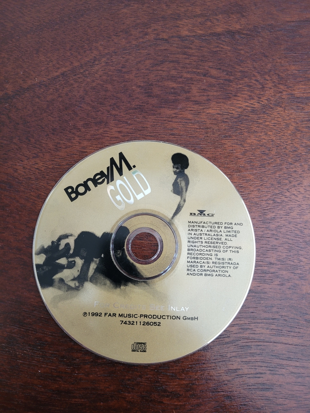 Boney M GOLD - 20 Super Hits Music CD